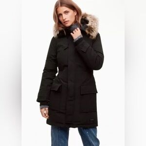 Aritzia Golden by TNA Bancroft Parka | Black